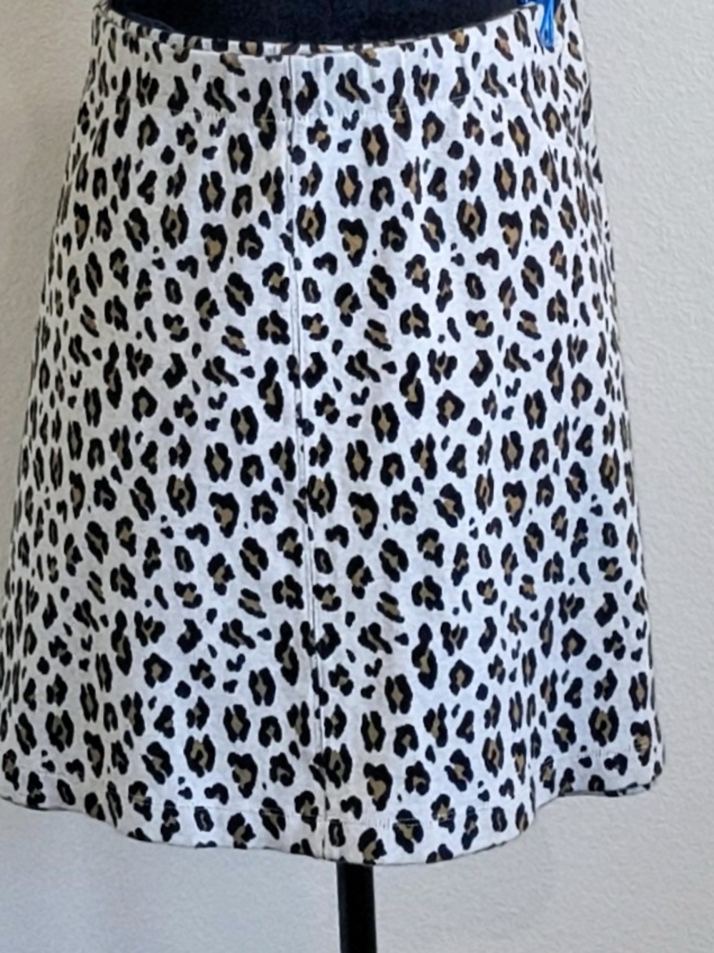 LOFT Leopard Print A-Line Skirt Size XL